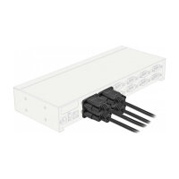 Delock RS-232 Kabel Seriell D-Sub 9 Buchse zu Buchse Nullmodem mit schmalem Steckergehäuse - Full Handshaking - 2 m