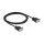 Delock RS-232 Kabel Seriell D-Sub 9 Buchse zu Buchse Nullmodem mit schmalem Steckergehäuse - Full Handshaking - 2 m