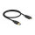 Delock USB 10 Gbps Kabel Typ-A Stecker zu USB Type-C™ Stecker mit Schrauben seitlich 0,5 m
