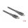 Delock Daten- und Ladekabel USB Type-C™ zu Lightning™ für iPhone™, iPad™ und iPod™ grau 1 m MFi