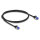 Delock RJ45 Netzwerkkabel Cat.6A S/FTP Slim 1 m schwarz
