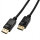 Delock RJ45 Netzwerkkabel Cat.6A S/FTP Slim 90° unten / unten gewinkelt 0,25 m schwarz