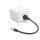 Delock Kabel RJ50 Stecker zu RJ50 Buchse zum Einbau mit Verschlusskappe IP67 staub- und wasserdicht 20 cm