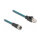 Delock M12 Adapterkabel A-kodiert 8 Pin Buchse zu RJ45 Stecker 50 cm