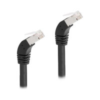 Delock RJ45 Netzwerkkabel Cat.6A S/FTP 45° nach unten...