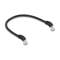 Delock RJ45 Netzwerkkabel Cat.6A S/FTP 45° nach unten...