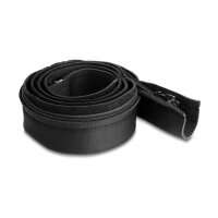 Delock Kabelschlauch Neopren flexibel mit Reißverschluss 1,5 m x 100 mm schwarz