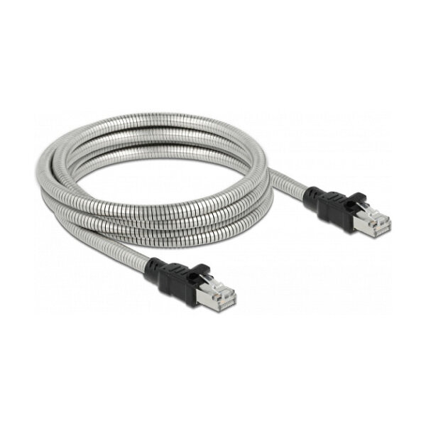 Delock RJ45 Kabel Cat.6A U/FTP mit Metallmantel 5 m