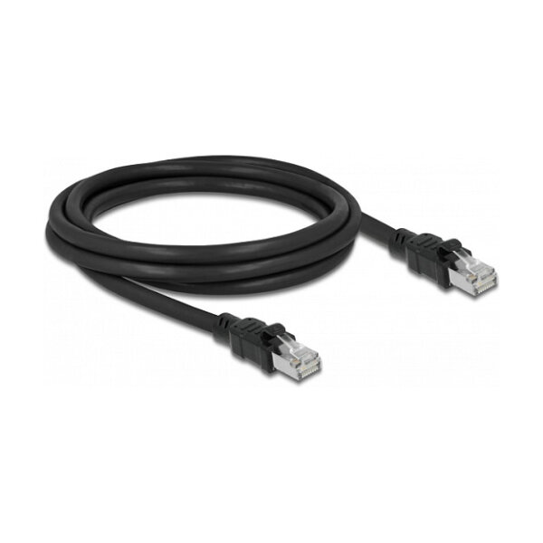 Delock Netzwerkkabel RJ45 Cat.6A F/UTP mit innerem Metallmantel 2 m