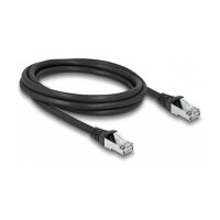 Delock RJ45 Netzwerkkabel Cat.6A S/FTP PUR Outdoor 2 m...