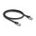 Delock RJ45 Netzwerkkabel Cat.6A S/FTP PUR Outdoor 0,5 m schwarz