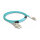 Delock LWL Kabel mit Metallarmierung LC Duplex zu SC Duplex Multimode OM3 3 m