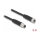 Delock M8 A-kodiert 3 Pin Kabel Stecker zu Buchse PUR (TPU) 3 m