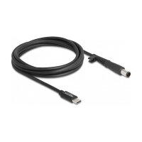 Delock Notebook Ladekabel USB Type-C™ Stecker zu HP 7,4 x 5,0 mm Stecker