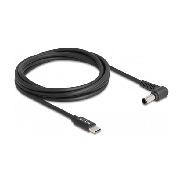 Delock Notebook Ladekabel USB Type-C™ Stecker zu Sony 6,0 x 4,3 mm Stecker