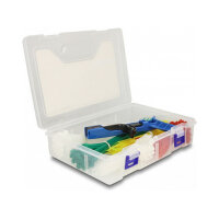 Delock Kabelbinder Sortimentsbox mit Spannwerkzeug...