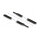 Delock Klett-Kabelbinder L 300 x B 12 mm schwarz 10 Stück