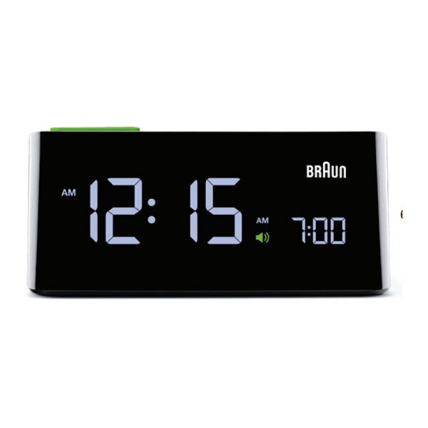 Braun BNC 016 BKEU LED Wecker schwarz
