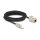 Delock Kabel RJ45 Stecker feldkonfektionierbar zu Keystone Modul RJ45 Buchse Cat.6A 5 m