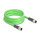 Delock M12 Kabel D-kodiert 4 Pin Stecker zu Stecker PUR (TPU) 2 m