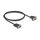 Delock Seriell Kabel RS-232 D-Sub9 Buchse zu D-Sub9 Buchse Stromanschluss an Pin 9 1 m
