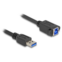 Delock USB 5 Gbps Kabel USB Typ-A Stecker zu USB Typ-B...