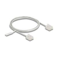 Delock RJ45 Netzwerkkabel Cat.6 UTP Ultra Slim 1 m grau...