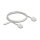 Delock RJ45 Netzwerkkabel Cat.6 UTP Ultra Slim 1 m grau mit kurzen Steckern