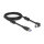 Delock USB 5 Gbps Kabel Typ-A Stecker zu Typ-B Stecker 90° rechts gewinkelt 2 m