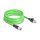 Delock M12 Kabel X-kodiert 8 Pin Stecker zu RJ45 Stecker PUR (TPU) 5 m