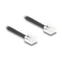 Delock Telefonkabel / Spiralkabel RJ11 Stecker zu RJ11...