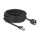 Delock Netzwerk Verlängerungskabel RJ45 Stecker zu RJ45 Buchse Cat.6A S/FTP 10 m schwarz