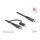 Delock USB Kabel 2 in 1 USB Type-C™ zu USB Type-C™ / Lightning™ für iPhone™ und iPad™ 2 m MFi 60 W