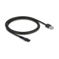 Delock USB Ladekabel 5 V für Elektrorasierer kompatibel mit MANSCAPED 2.0 / 3.0 Serie - Rasierer Ladegerät Ersatzkabel 1,2 m