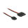 Delock Kabel Power SATA 15 Pin Buchse > Power Slim SATA 6 Pin Buchse (5 V) 24 cm