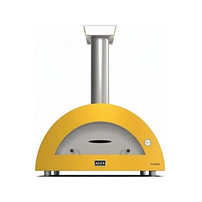 Alfa Forni Moderno 5 Pizze Holz Fire Yellow