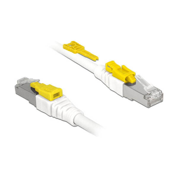 Delock Kabel RJ45 Secure Cat.6A 5 m