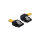 Delock SATA 3 Gb/s Kabel gerade auf rechts gewinkelt 30 cm gelb