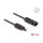 Delock DL4 Solar Flachbandkabel Stecker zu Buchse 60 cm schwarz