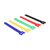 Delock Klett-Kabelbinder farbig L 150 x B 12 mm 10...