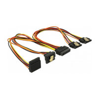Delock Kabel SATA 15 Pin Strom Stecker mit...
