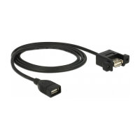 Delock Kabel USB 2.0 Typ-A Buchse > USB 2.0 Typ-A Buchse zum Einbau 1 m
