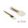 Delock Kabel Power Floppy 4 Pin Stecker > Molex 4 Pin Buchse 30 cm