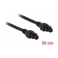 Delock Micro Fit 3.0 Kabel 4 Pin Stecker > Stecker 50 cm