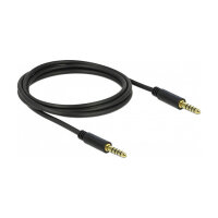 Delock Klinkenkabel 4,4 mm 5 Pin Stecker zu Stecker 2 m...