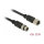 Delock M8 Sensor- / Aktorverlängerungskabel M8 6 Pin Stecker zu M8 6 Pin Buchse wasserdicht 2 m