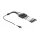 Delock Kabel USB Typ-A Stecker zu 4 x DC 5,5 x 2,1 mm Buchse mit Schalter 1 m