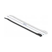 Delock Kabelbinder mit flachem Kopf L 280 x B 7,6 mm 100 Stück