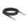 Delock RJ45 Netzwerkkabel Cat.6A S/FTP mit Secure Clips Set 5 m schwarz