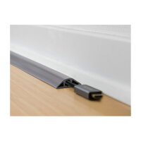 Delock Kabelkanal PVC flexibel 50 x 13 mm - Länge 1,5 m grau